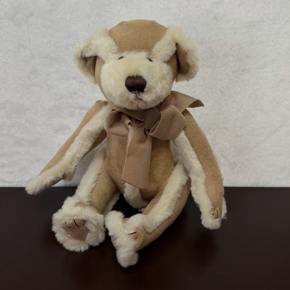 Bath & Body Works Other - Bath & Body Works Teddy Bear Gingerbread Plush Collectible Shelf Sitter Stiff